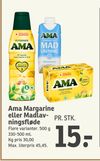 Ama Margarine eller Madlavningsfløde
