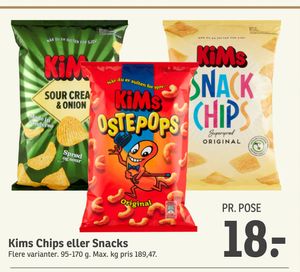 Kims Chips eller Snacks