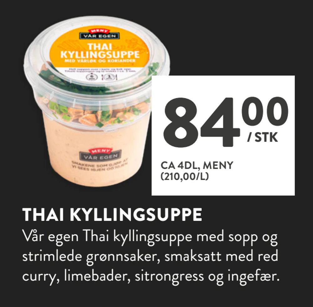 Thai Kyllingsuppe