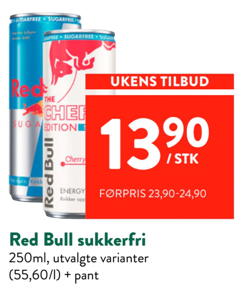 Red Bull sukkerfri