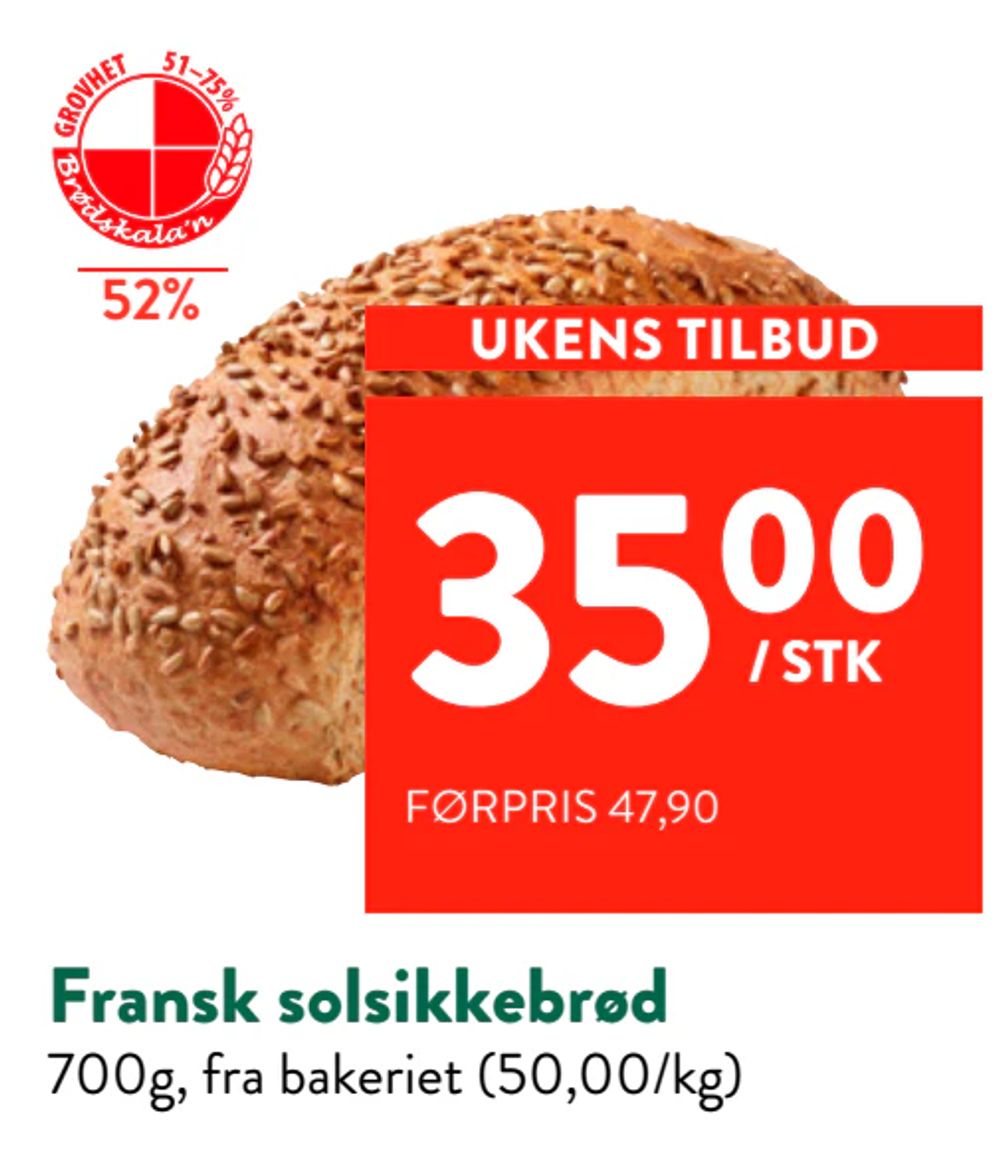 Fransk solsikkebrød