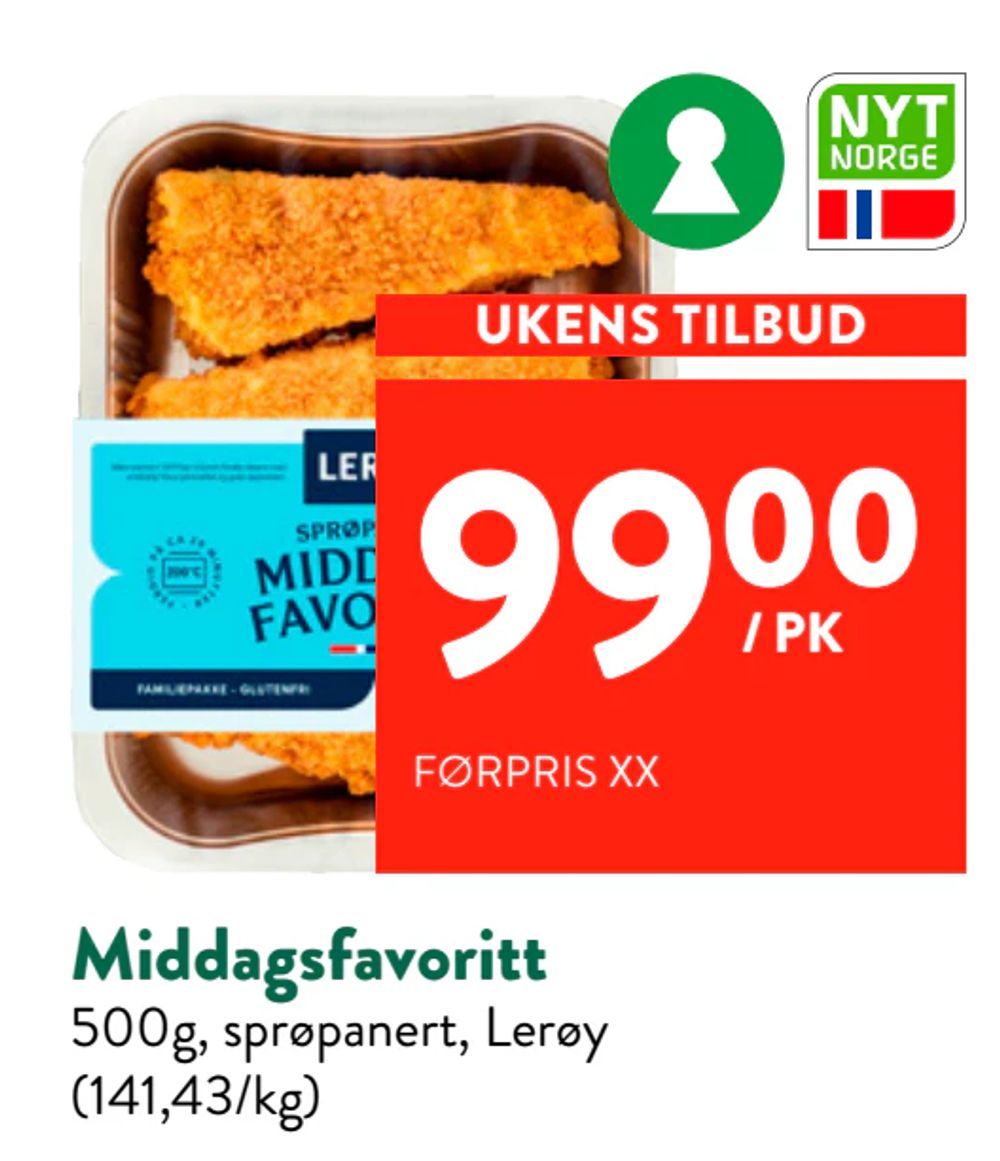 Middagsfavoritt