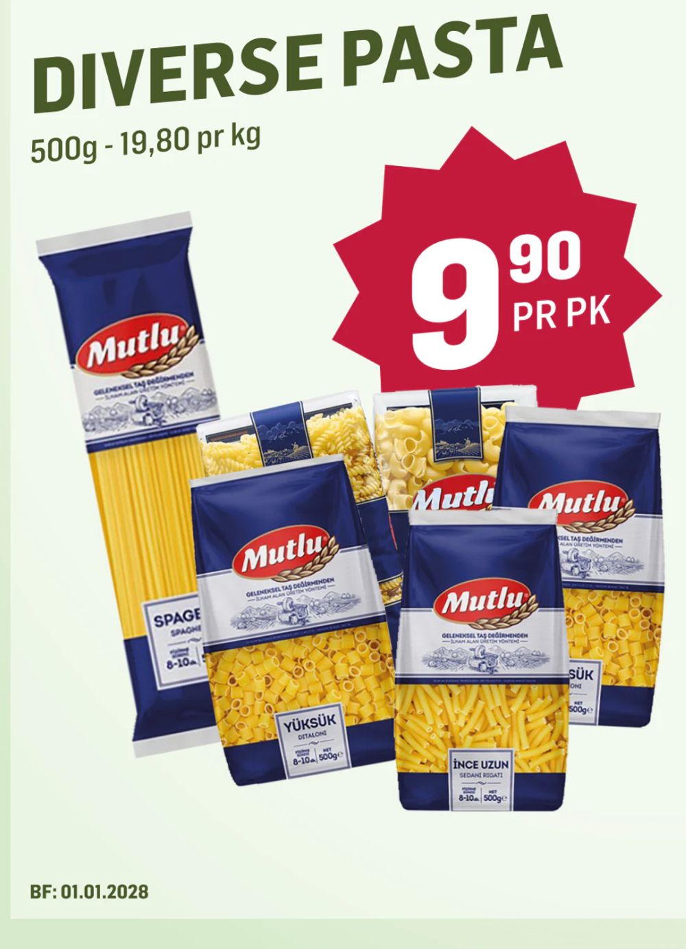 Diverse Pasta