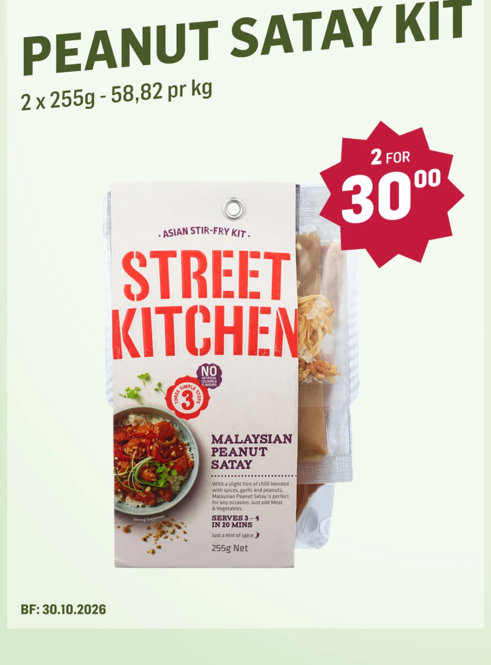 Peanut Satay Kit