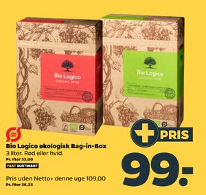 Bio Logico økologisk Bag-in-Box