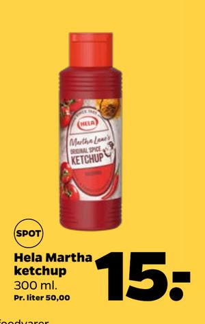 Hela Martha ketchup