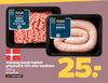 Velsmag dansk hakket grisekød 8-12% eller medister