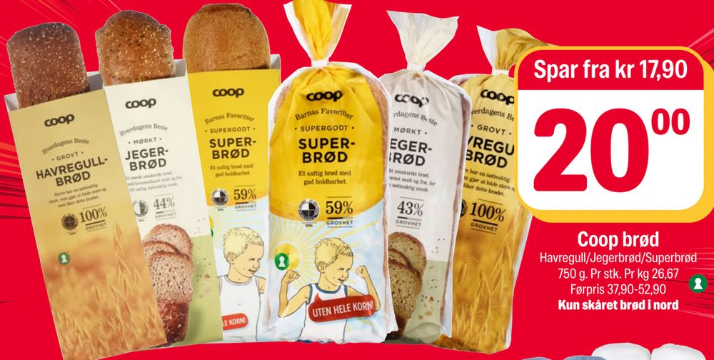 Coop brød