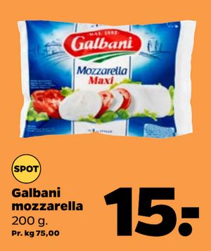 Galbani mozzarella