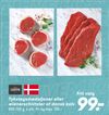Tykstegsmedaljoner eller wienerschnitzler af dansk kalv