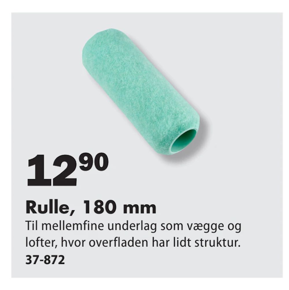Tilbud på Rulle, 180 mm fra Biltema til 12,90 kr.