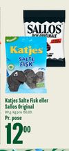 Katjes Salte Fisk eller Sallos Original