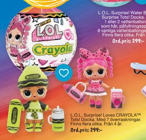 L.O.L. Surprise! Loves CRAYOLA™ Tots!