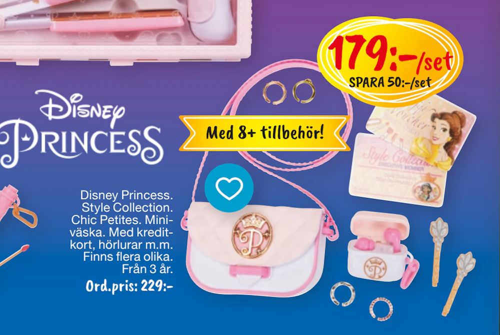Erbjudanden på Disney Princess från Leklust för 179 kr