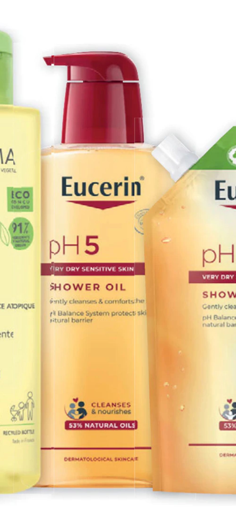 Tilbud på Eucerin pH5 Shower Oil parfymert fra Vitusapotek til 155,50 kr