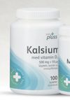 Vidi pluss Kalsium m/D-vit, 100 tabletter