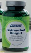 Nycoplus Høykonsentrert Omega-3 120 kapsler