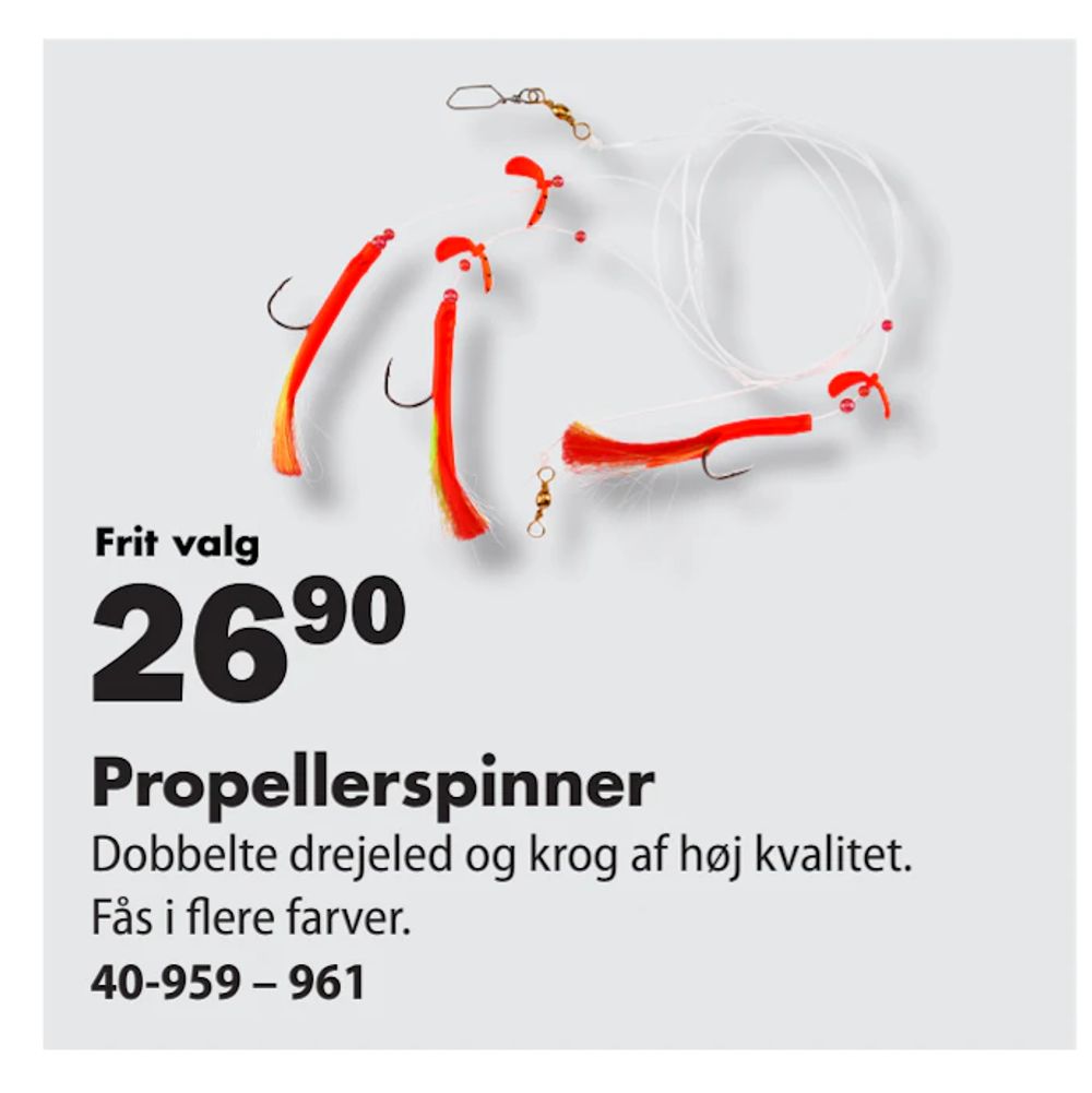 Tilbud på Propellerspinner fra Biltema til 26,90 kr.