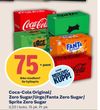 Coca-Cola Original/ Zero Sugar/Urge/Fanta Zero Sugar/ Sprite Zero Sugar