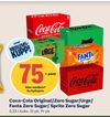 Coca-Cola Original/Zero Sugar/Urge/ Fanta Zero Sugar/ Sprite Zero Sugar