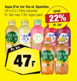 Aqua D'or Ice Tea el. Sparkles
