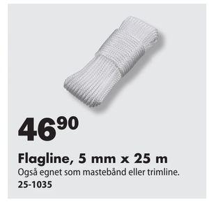 Flagline, 5 mm x 25 m