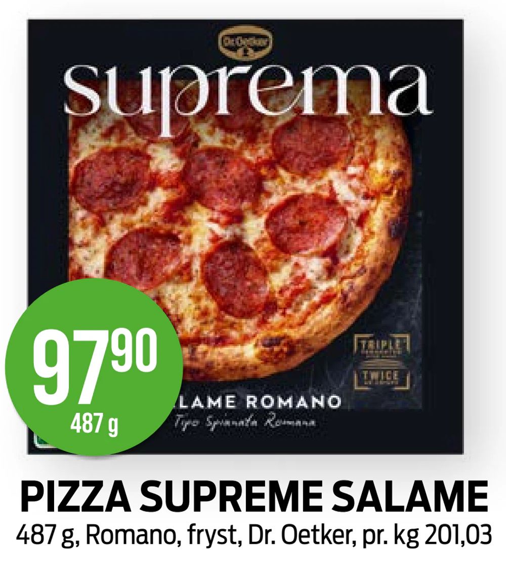 Pizza Supreme Salame