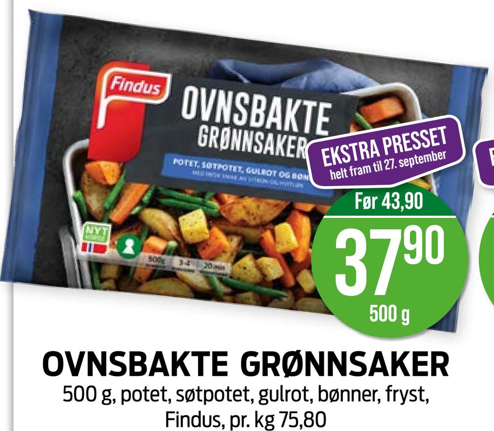 Ovnsbakte Grønnsaker