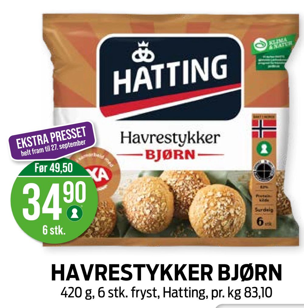Havrestykker Bjørn