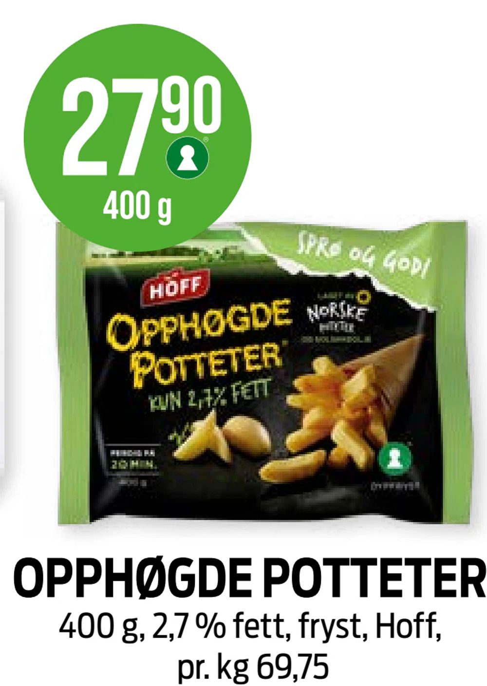 Opphøgde Potteter