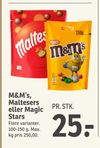 M&M’s, Maltesers eller Magic Stars