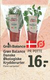 Grøn Balance Danske Økologiske Krydderurter