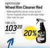 Wheel Rim Cleaner Red