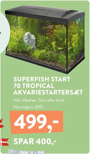 SUPERFISH START 70 TROPICAL AKVARIESTARTERSÆT
