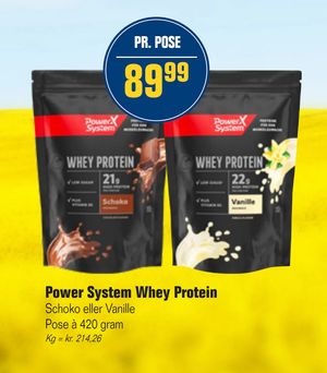 Power System Whey Protein