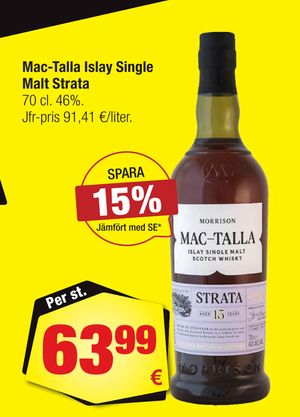 Mac-Talla Islay Single Malt Strata