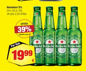 Heineken 5%