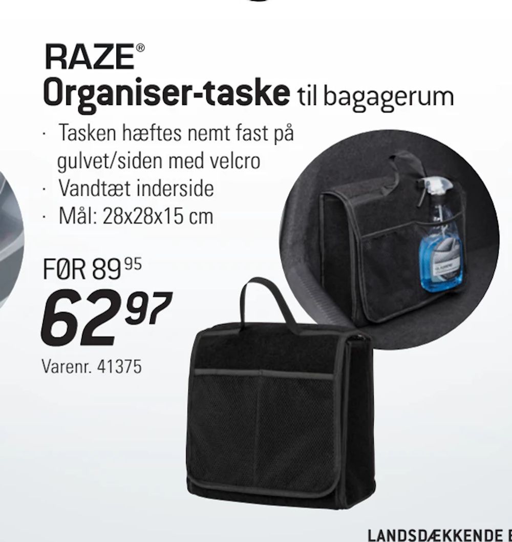 Tilbud på Organiser-taske fra thansen til 62,97 kr.