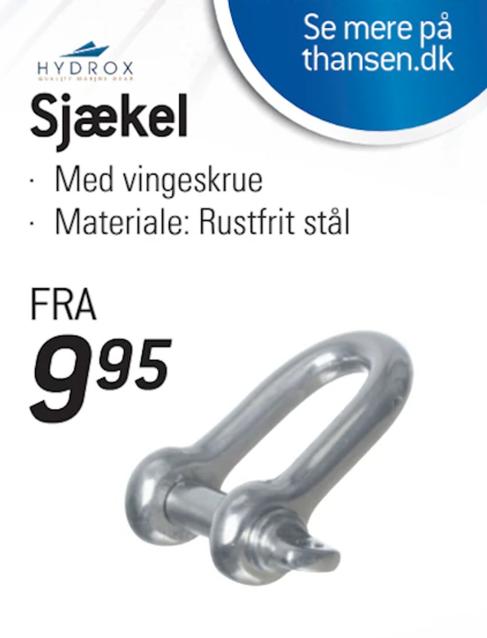 Tilbud på Sjækel fra thansen til 9,95 kr.