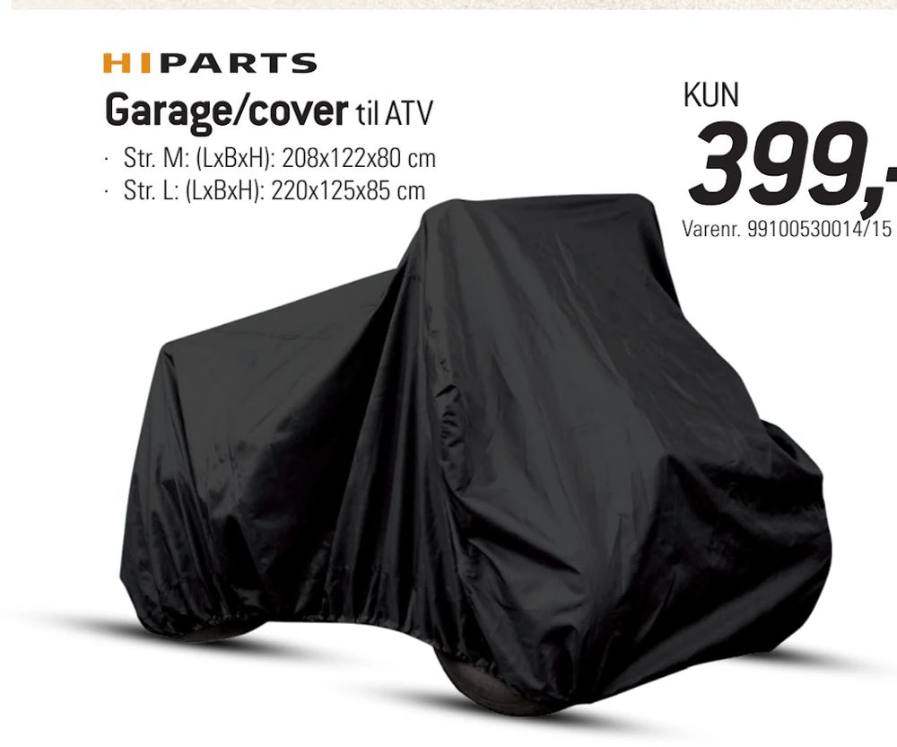Tilbud på Garage/cover fra thansen til 399 kr.