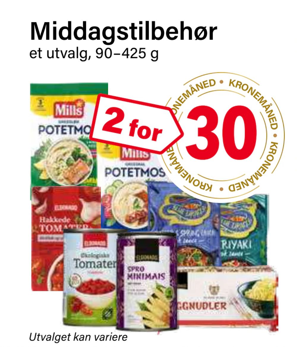 Middagstilbehør