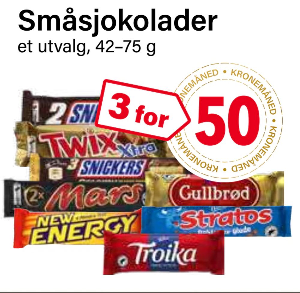 Småsjokolader
