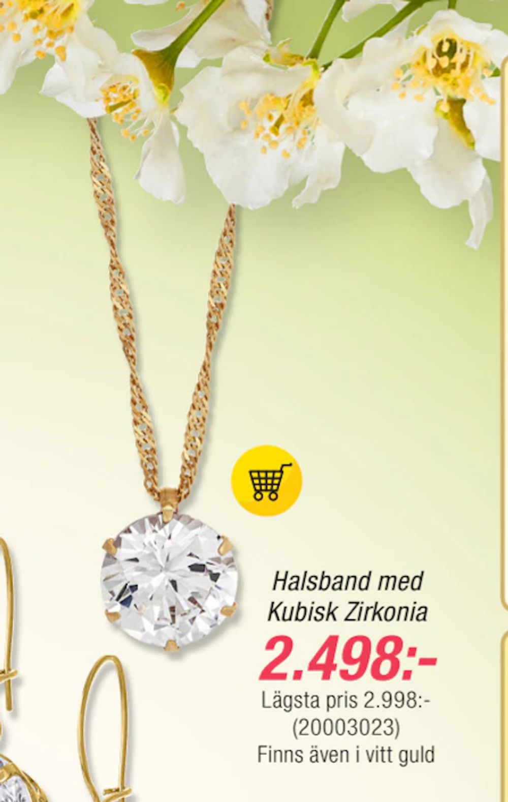 Erbjudanden på Halsband med Kubisk Zirkonia från Guldfynd för 2 498 kr