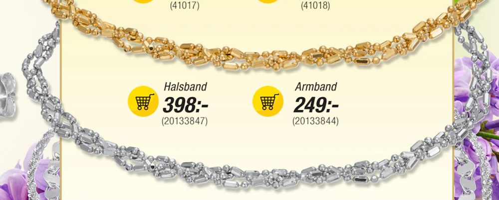 Erbjudanden på Armband från Guldfynd för 249 kr