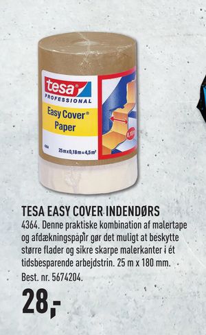 TESA EASY COVER INDENDØRS