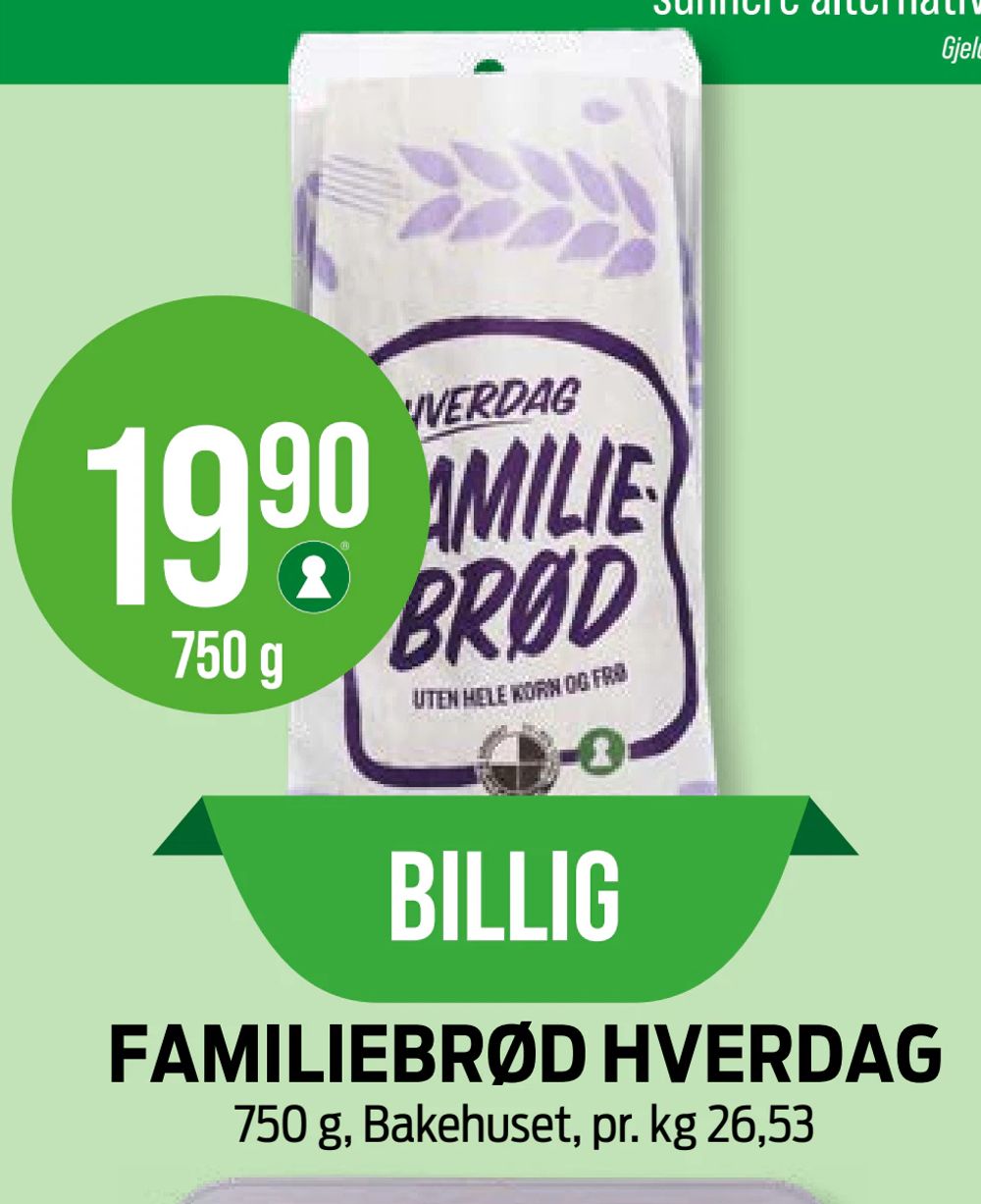 Familiebrød Hverdag