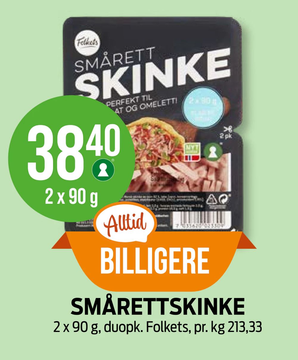 Smårettskinke