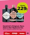 Hendrick's Original, Flora Adora eller Neptunia Gin