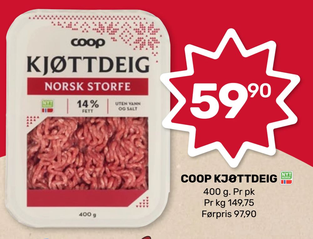 Coop Kjøttdeig