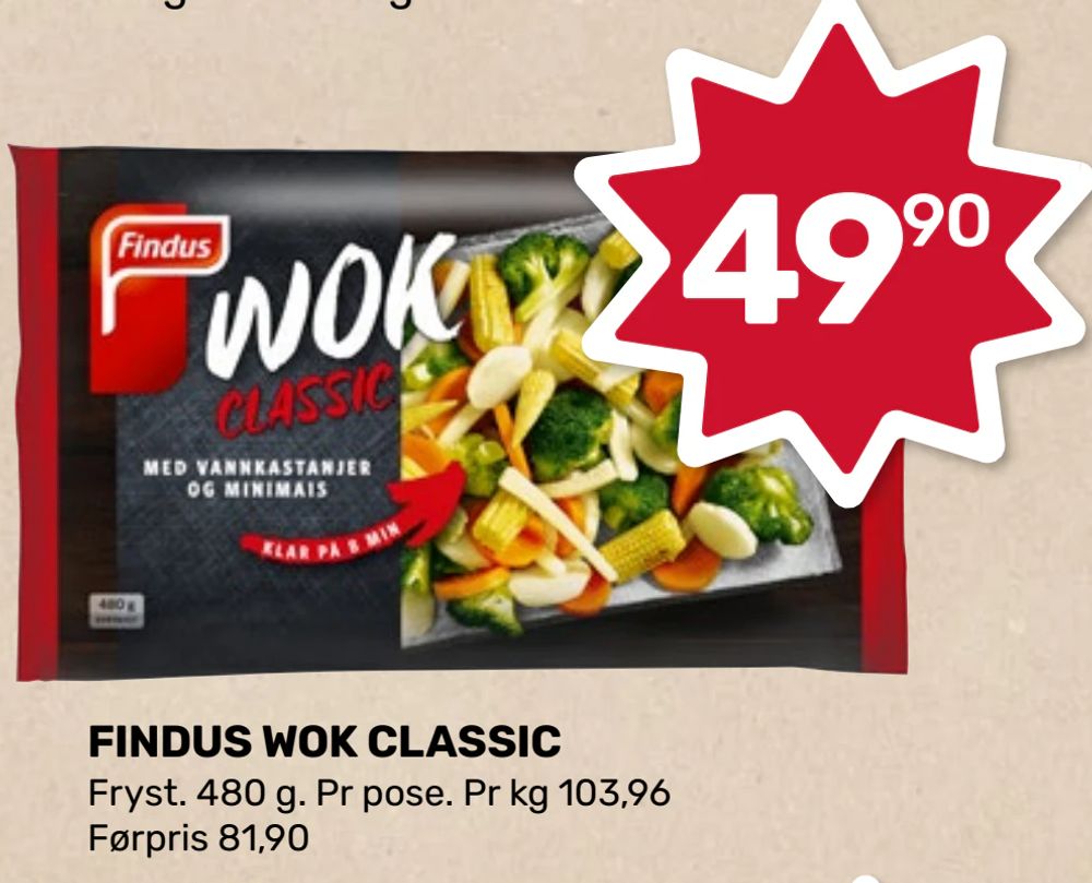 Findus Wok Classic
